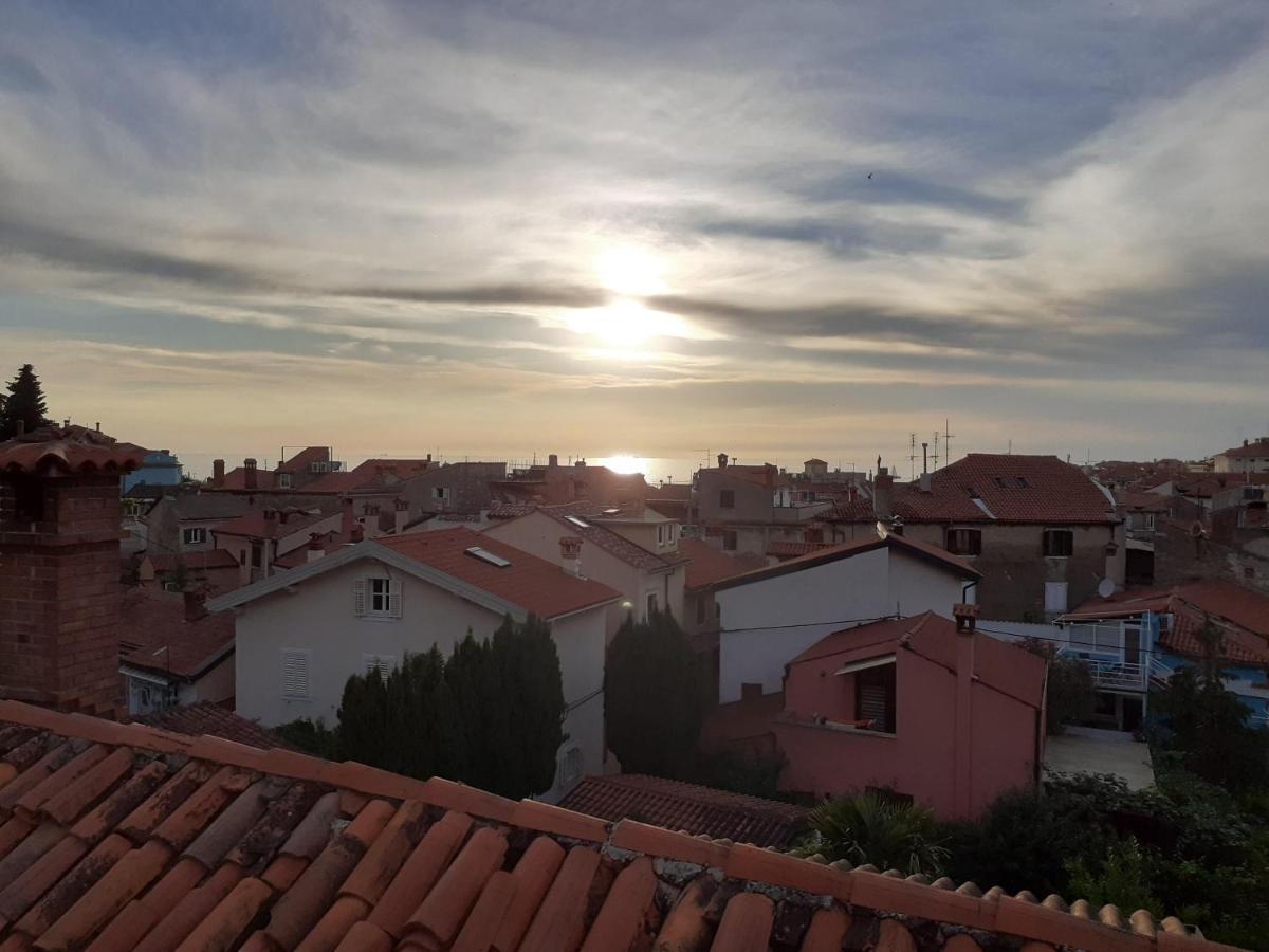 Kat-Y Terrace With Excellent View Apartment Piran Exterior foto