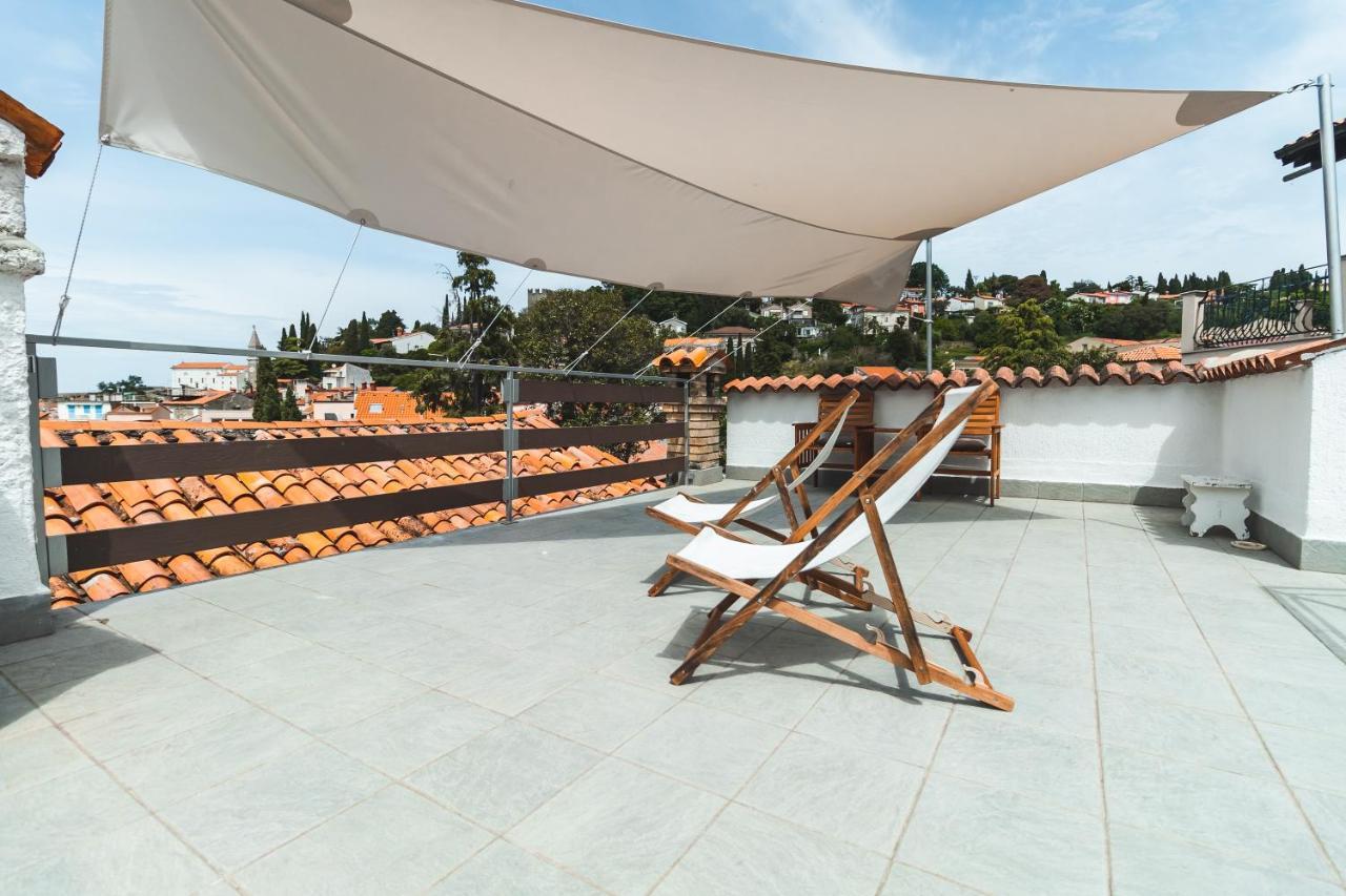 Kat-Y Terrace With Excellent View Apartment Piran Exterior foto