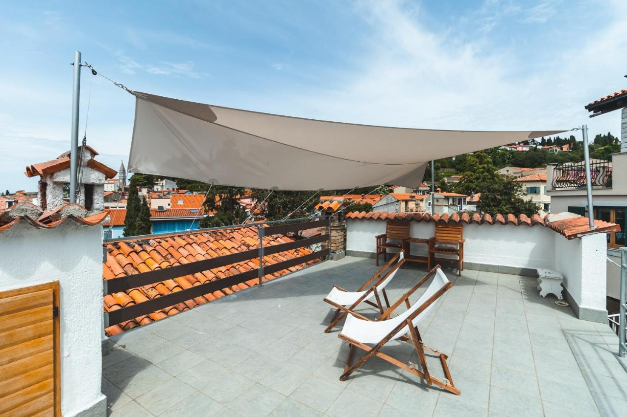 Kat-Y Terrace With Excellent View Apartment Piran Exterior foto